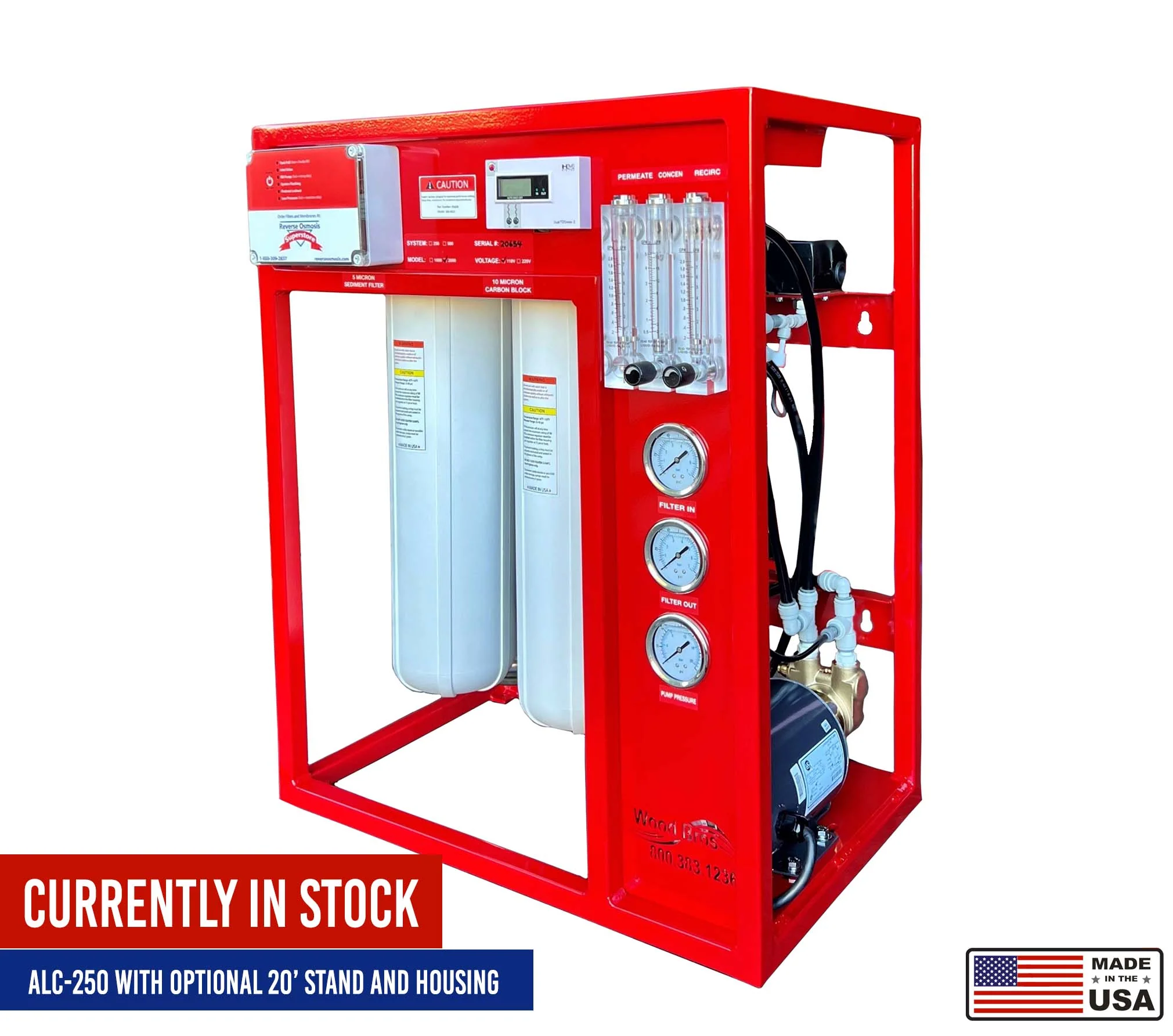 FULLY-LOADED Commercial Reverse Osmosis System - 1000 GPD - Image 2