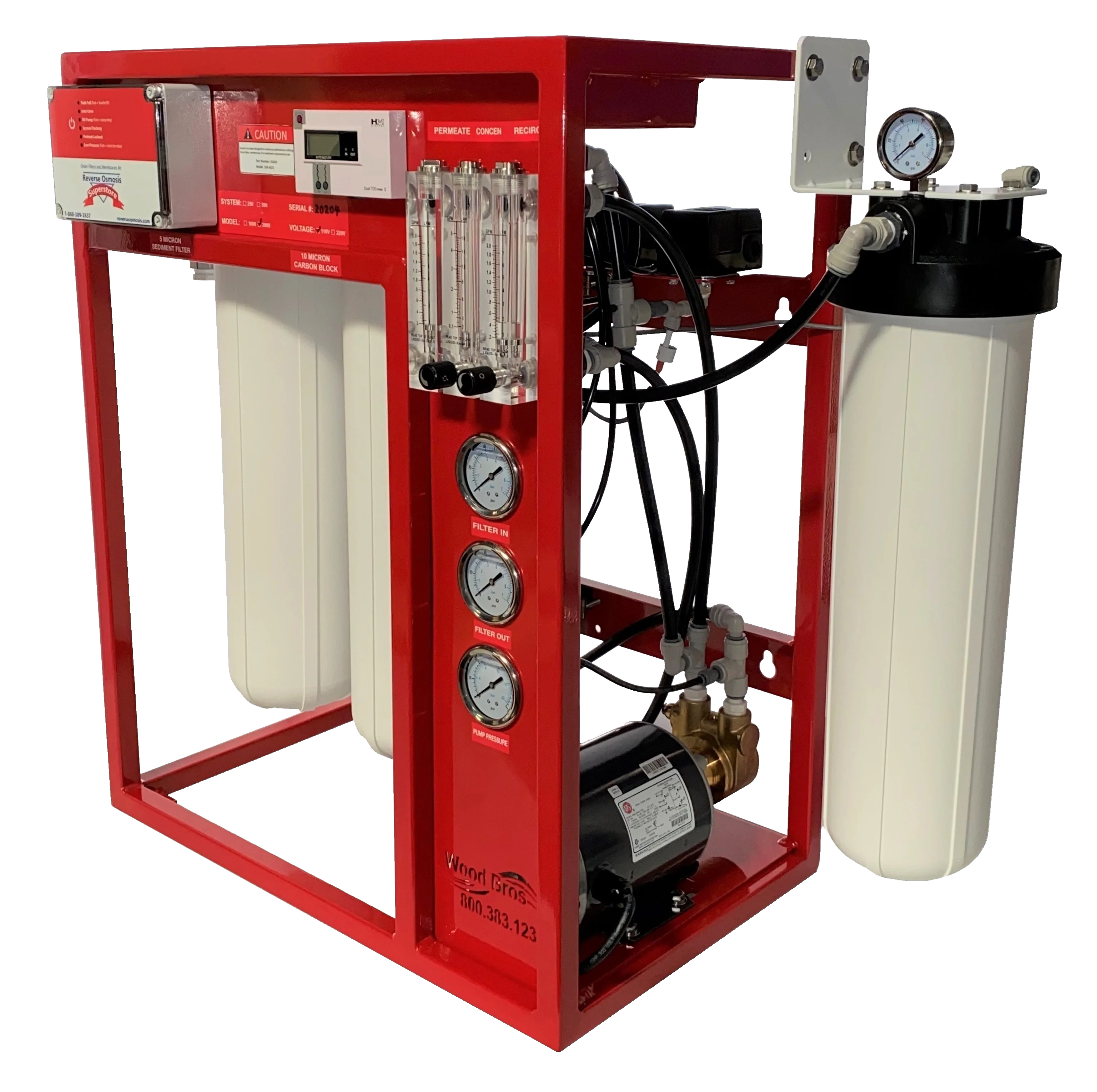 FULLY-LOADED Commercial Reverse Osmosis System - 1000 GPD - Image 6