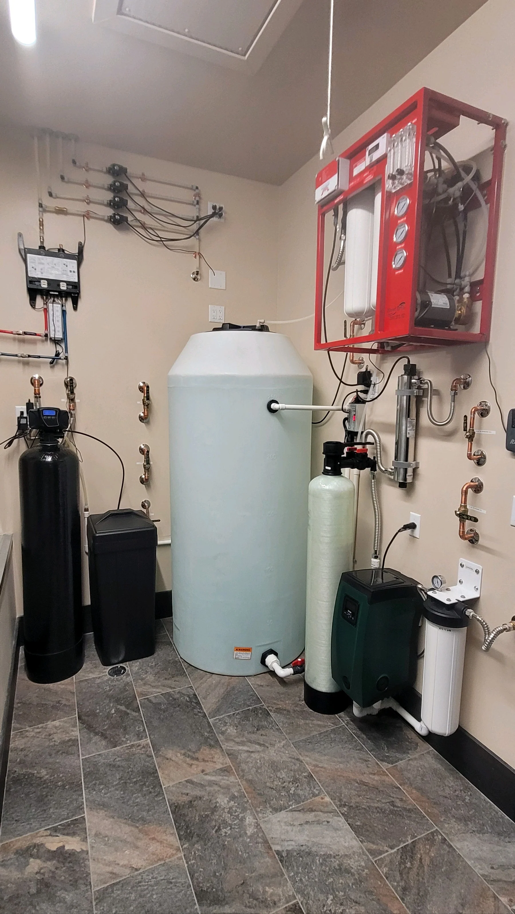 2000 GPD Whole House Reverse Osmosis Water System with Tank and Post Treatment - Image 8