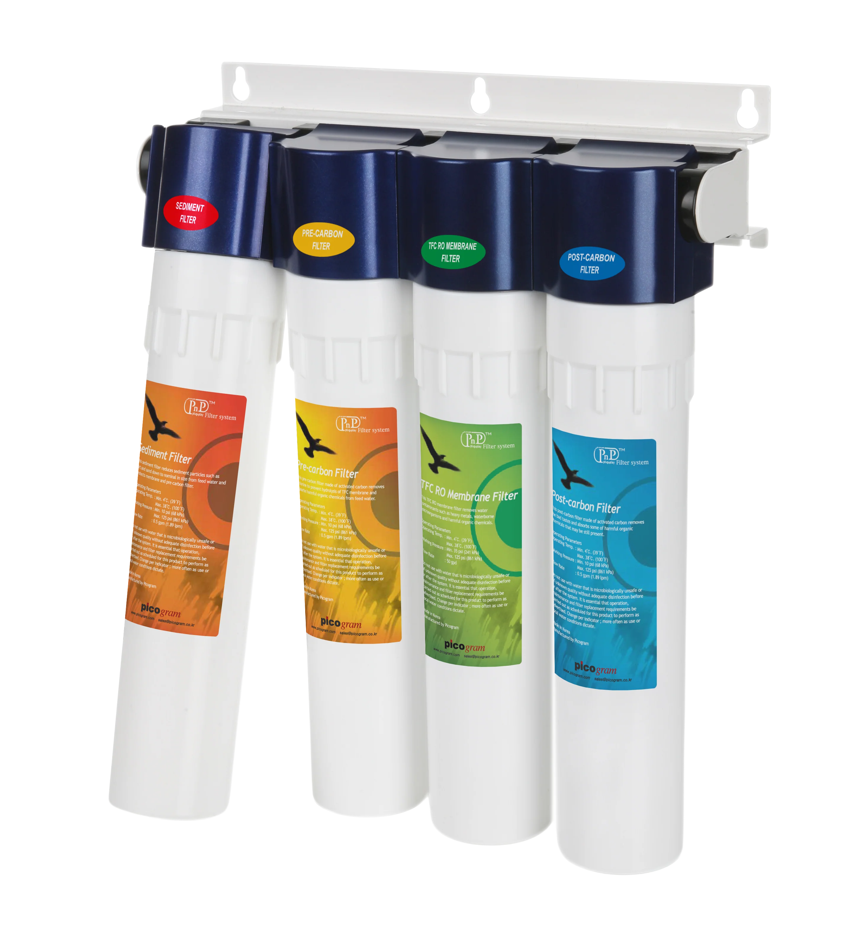 Puri 5 | 4-Stage EFRO Under Sink Water Filtration System